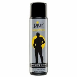 Brand new 🔔 Lubricants Pjur Superhero Energising Ginkgo Lubricant 100ml 🌟