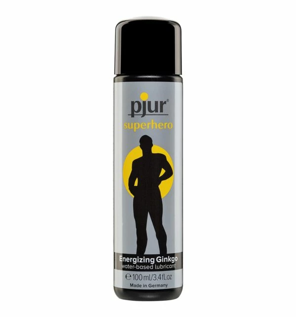 Brand new ๐ Lubricants Pjur Superhero Energising Ginkgo Lubricant 100ml ๐ 1 Brand new ๐ Lubricants Pjur Superhero Energising Ginkgo Lubricant 100ml ๐
